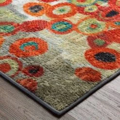 5'x8' Tossed Floral Area Rug - Mohawk