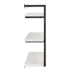 31.5" X 33.2" Modern 3 Tier Hanging Bracket Wall Shelve White Birch - Danya B. 34 31.5" X 33.2" Modern 3 Tier Hanging Bracket Wall Shelve White Birch - Danya B. -Safavieh Store GUEST 015e8eeb 40fe 4620 8c4c cf59cc637dfb