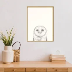 18" X 24" Animal Mug III Owl By Victoria Borges Framed Canvas Wall Art Gold - Amanti Art 9 18" X 24" Animal Mug III Owl By Victoria Borges Framed Canvas Wall Art Gold - Amanti Art -Safavieh Store GUEST 02180820 2df0 4634 8080 4d3e25fe3e02