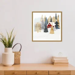 16" X 16" Christmas Chalet I Tree By Victoria Borges Framed Canvas Wall Art - Amanti Art 11 16" X 16" Christmas Chalet I Tree By Victoria Borges Framed Canvas Wall Art - Amanti Art -Safavieh Store GUEST 0449ab17 9e0f 49da a6c1 27cba7452258