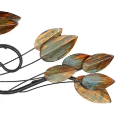 10" X 34" Metal Leaf Wall Decor Brown - Olivia & May -Safavieh Store GUEST 07425be6 c316 4666 b409 3b1845b162ed