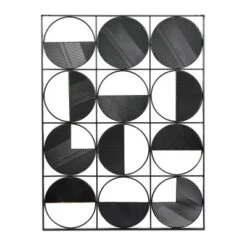 Metal Geometric Half Moon Wall Decor With Gold Detailing Black - CosmoLiving By Cosmopolitan -Safavieh Store GUEST 087b3e62 0a96 4bbe 8de0 2bef704a86df