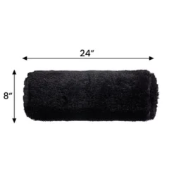 Cheer Collection Set Of 2 Shaggy Long Hair Bolster Pillows (8" X 24") 20 Cheer Collection Set Of 2 Shaggy Long Hair Bolster Pillows (8" X 24") -Safavieh Store GUEST 09bd80fc bac4 4821 af37 f8f09b6b4966