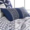 Valentina Embroidered Decorative Throw Pillow Navy - Homthreads -Safavieh Store GUEST 0a2d1c0d 635a 44d8 a46d be23e6425ef1