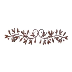 Traditional Metal Leaf Floral Wall Decor - Olivia & May -Safavieh Store GUEST 0a57cef0 bef3 45bf 8d6c e366878b5762