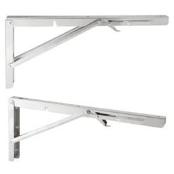 Built Industrial 2 Pack Folding L Wall Shelf Bracket, 16 Inch Collapsible Hardware With Locking Hinge For Garage Shelves, Holds 160lbs 14 Built Industrial 2 Pack Folding L Wall Shelf Bracket, 16 Inch Collapsible Hardware With Locking Hinge For Garage Shelves, Holds 160lbs -Safavieh Store GUEST 0e69bac7 cf03 4403 9405 25747279d1a2