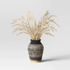 Grass Arrangement In Ceramic Pot Black - Threshold™ 10 Grass Arrangement In Ceramic Pot Black - Threshold™ -Safavieh Store GUEST 0efded28 a1c0 4c30 b142 c93cc97829c1