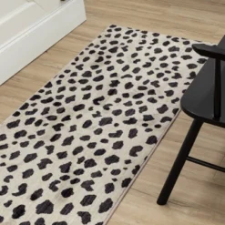 Daffodil Leopard Print Woven Rug - Threshold™ -Safavieh Store GUEST 0efea80e 333d 4d53 ba99 3047838bb320