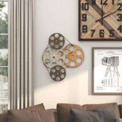 Metal Film Reels Wall Decor - Olivia & May -Safavieh Store GUEST 10063985 1c69 4fb7 9daa 98d91ec43bb2