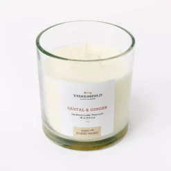 Clear Glass Santal & Ginger Candle White - Threshold™ Designed With Studio McGee -Safavieh Store GUEST 133d9fdf 67f9 454f bb07 36d647d7b08b