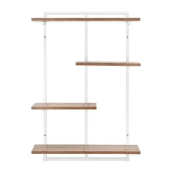 34.5" X 23.6" Rhodes 4 Tier Modern Floating Windowsill Wall Shelf Unit - Danya B. 27 34.5" X 23.6" Rhodes 4 Tier Modern Floating Windowsill Wall Shelf Unit - Danya B. -Safavieh Store GUEST 14da601f 6d37 4949 8ecd 4dac2fc094c4