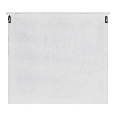 21" X 6" X 20" Hutchins Decorative Rustic Wood Wall Cabinet White - Kate & Laurel All Things Decor 6 21" X 6" X 20" Hutchins Decorative Rustic Wood Wall Cabinet White - Kate & Laurel All Things Decor - Image 4