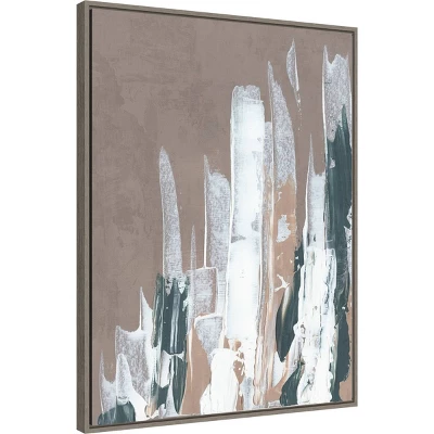 22" X 30" Shape Of Form I By JL Design Framed Canvas Wall Art Gray Wash - Amanti Art 3 22" X 30" Shape Of Form I By JL Design Framed Canvas Wall Art Gray Wash - Amanti Art