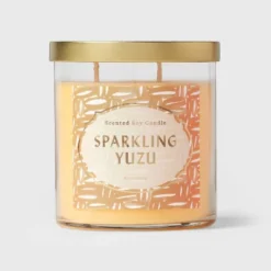 Lidded Glass Jar Candle Sparkling Yuzu - Opalhouse™ -Safavieh Store GUEST 18fdf501 b6b7 4c07 9045 290aa3a8a15a