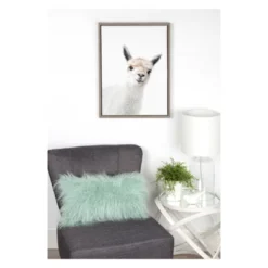 18" X 24" Sylvie Alpaca Canvas Wall Art By Amy Peterson Gray - Kate And Laurel 9 18" X 24" Sylvie Alpaca Canvas Wall Art By Amy Peterson Gray - Kate And Laurel -Safavieh Store GUEST 19207285 aaff 468f 8e45 6b8e54ba88fa