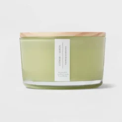 Citron And Sands Candle Green - Threshold™ -Safavieh Store GUEST 1a4d9481 72eb 44f4 8afa e1c309366d2d