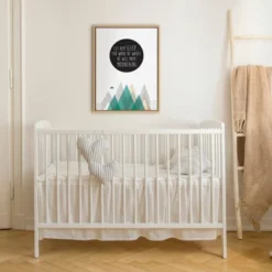 18" X 24" Sylvie Move Mountains Framed Canvas Wall Art By Rachel Lee Natural - Kate & Laurel All Things Decor -Safavieh Store GUEST 1d61d547 ddc8 46b8 83f9 e9f8a500c4c0