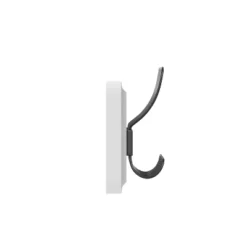 Merrick Lane 34 Inch Wall Mount Solid White Pine Wood Storage Rack With Hanging Hooks, Entryway, Kitchen, Bathroom -Safavieh Store GUEST 2035cf84 561a 4953 901c baf8816acc07