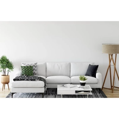 16"x16" Cats And Bats Print Square Throw Pillow Sage Green - E By Design 4 16"x16" Cats And Bats Print Square Throw Pillow Sage Green - E By Design - Image 2