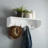 Harper Entryway Shelf White - Crosley -Safavieh Store GUEST 21b27b7e a00b 467e 8a4d 1331b672e998