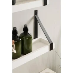 (Set Of 2) 5" X 10" Sudbury Wood And Metal Wall Shelf Set White/Black - Kate & Laurel All Things Decor 17 (Set Of 2) 5" X 10" Sudbury Wood And Metal Wall Shelf Set White/Black - Kate & Laurel All Things Decor -Safavieh Store GUEST 22cd434f b53c 4cd7 a0c9 d6418e4e0d40