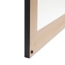 30" X 30" Enrique Larios Abrazo Framed Wall Art White/Gray - Deny Designs