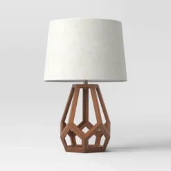Large Wood Geo Assembled Table Lamp - Threshold™ 10 Large Wood Geo Assembled Table Lamp - Threshold™ -Safavieh Store GUEST 29fea008 f3c8 4d50 a361 0fdee37761fd