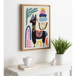 18" X 24" Sylvie Llama Mesatawe Framed Canvas Wall Art By Rachel Lee Natural - Kate And Laurel 9 18" X 24" Sylvie Llama Mesatawe Framed Canvas Wall Art By Rachel Lee Natural - Kate And Laurel -Safavieh Store GUEST 2b7980d1 fff5 491c bfca 3f0615e2caa8