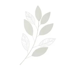 36" X 21" Metal Leaf Wall Decor Brown - Olivia & May -Safavieh Store GUEST 2f2ef20e 3e1a 4c99 ad26 1f19f0062d95