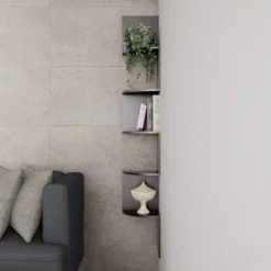 Hastings Home 5-Tier Floating Corner Shelf - Matte Espresso Brown 8 Hastings Home 5-Tier Floating Corner Shelf - Matte Espresso Brown -Safavieh Store GUEST 2f8675d6 6999 48b9 b180 5be1cf544190