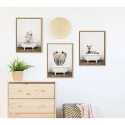 18" X 24" Sylvie Mother Baby Polar Bear Bath Framed Canvas By Amy Peterson Natural - Kate & Laurel All Things Decor 11 18" X 24" Sylvie Mother Baby Polar Bear Bath Framed Canvas By Amy Peterson Natural - Kate & Laurel All Things Decor -Safavieh Store GUEST 33d05786 bfc8 45cb a8b2 ec3bc4a8e544