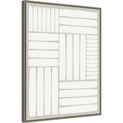 22" X 30" Free Rhythm By PI Studio Framed Canvas Wall Art Gray Wash - Amanti Art 3 22" X 30" Free Rhythm By PI Studio Framed Canvas Wall Art Gray Wash - Amanti Art