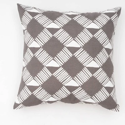 18"x18" Trellis Indoor/Outdoor Square Throw Pillow - Freshmint 7 18"x18" Trellis Indoor/Outdoor Square Throw Pillow - Freshmint - Image 5