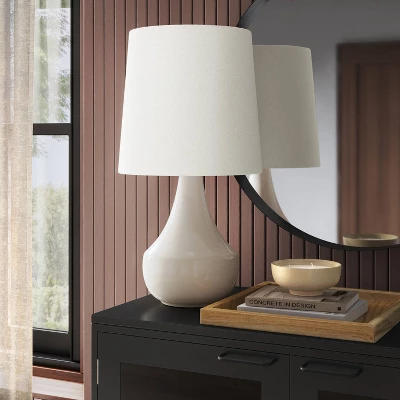 Montreal Wren Assembled Table Lamp White - Threshold™ 3 Montreal Wren Assembled Table Lamp White - Threshold™ - Image 2