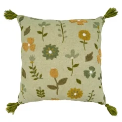 Saro Lifestyle Saro Lifestyle Floral Design Embroidered Pillow Cover 9 Saro Lifestyle Saro Lifestyle Floral Design Embroidered Pillow Cover -Safavieh Store GUEST 375a7455 9be2 4778 8af8 3406abd9ac94