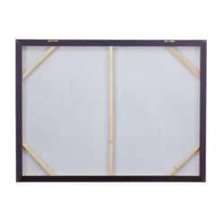 Canvas City Handmade Buildings Framed Wall Art With Silver Frame Gray - Olivia & May