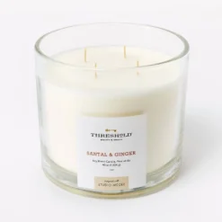 Clear Glass Santal & Ginger Candle White - Threshold™ Designed With Studio McGee -Safavieh Store GUEST 3a24b0c4 c23b 4e1c b8e0 2304d4a02cb7