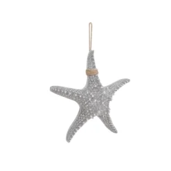 Polystone Starfish Wall Decor With Hanging Rope Gray - Olivia & May -Safavieh Store GUEST 3afa57a2 265d 41ec b26d fa1672a90c24
