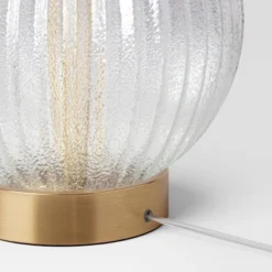 Small Ribbed Glass Lamp Base Clear - Threshold™ 9 Small Ribbed Glass Lamp Base Clear - Threshold™ -Safavieh Store GUEST 3afd392d 594c 4005 9b08 cc2e50aa3c8c