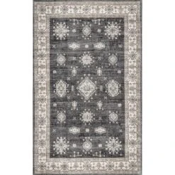 NuLOOM Mollie Machine Washable Traditional Border Area Rug -Safavieh Store GUEST 3eea0db8 a6a8 4cc3 a3f3 1d0bb88414f6