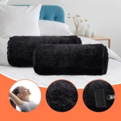 Cheer Collection Set Of 2 Shaggy Long Hair Bolster Pillows (8" X 24") 21 Cheer Collection Set Of 2 Shaggy Long Hair Bolster Pillows (8" X 24") -Safavieh Store GUEST 433e362a 8f68 40e9 867e 731b38f657d9