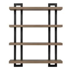36" X 28.4" 4 Tier Floating Bracket Wall Shelf Unit - Danya B. 41 36" X 28.4" 4 Tier Floating Bracket Wall Shelf Unit - Danya B. -Safavieh Store GUEST 449060d7 aa58 4c43 8bd4 eb40be629506