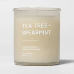 Glass Jar Tea Tree And Spearmint Candle Beige - Threshold™ 10 Glass Jar Tea Tree And Spearmint Candle Beige - Threshold™ -Safavieh Store GUEST 44b883d8 baee 4787 a74c 3d32a16e8b4f