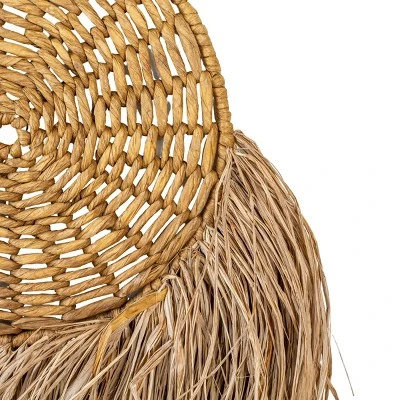 Round Hanging Accent Brown Seagrass, Rope & Jute By Foreside Home & Garden 5 Round Hanging Accent Brown Seagrass, Rope & Jute By Foreside Home & Garden - Image 3