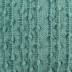 13"x18" San Woven Lumbar Throw Pillow Blue - Lush Décor