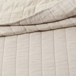 Herringbone Flannel Quilt Beige - Threshold™ -Safavieh Store GUEST 5392aa6e 5c99 48d2 91e2 f4d57f6bffc1