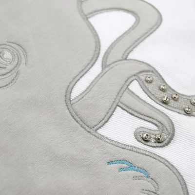 RightSide Designs Grey Inkling Octopus Indoor Applique Throw Pillow 3 RightSide Designs Grey Inkling Octopus Indoor Applique Throw Pillow