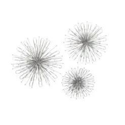 Set Of 3 Metal Starburst Wall Decors With Orb Detailing - Olivia & May 33 Set Of 3 Metal Starburst Wall Decors With Orb Detailing - Olivia & May -Safavieh Store GUEST 5a96ad34 b5ff 4451 9944 325a00f20f75