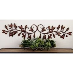 Traditional Metal Leaf Floral Wall Decor - Olivia & May -Safavieh Store GUEST 5c121af9 5975 4aea aca3 e6943bcea2d8