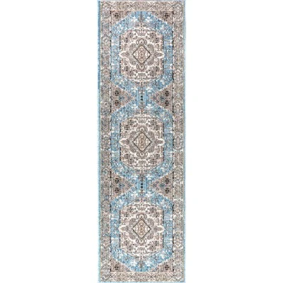 Kesan Vintage Medallion Area Rug - JONATHAN Y 3 Kesan Vintage Medallion Area Rug - JONATHAN Y